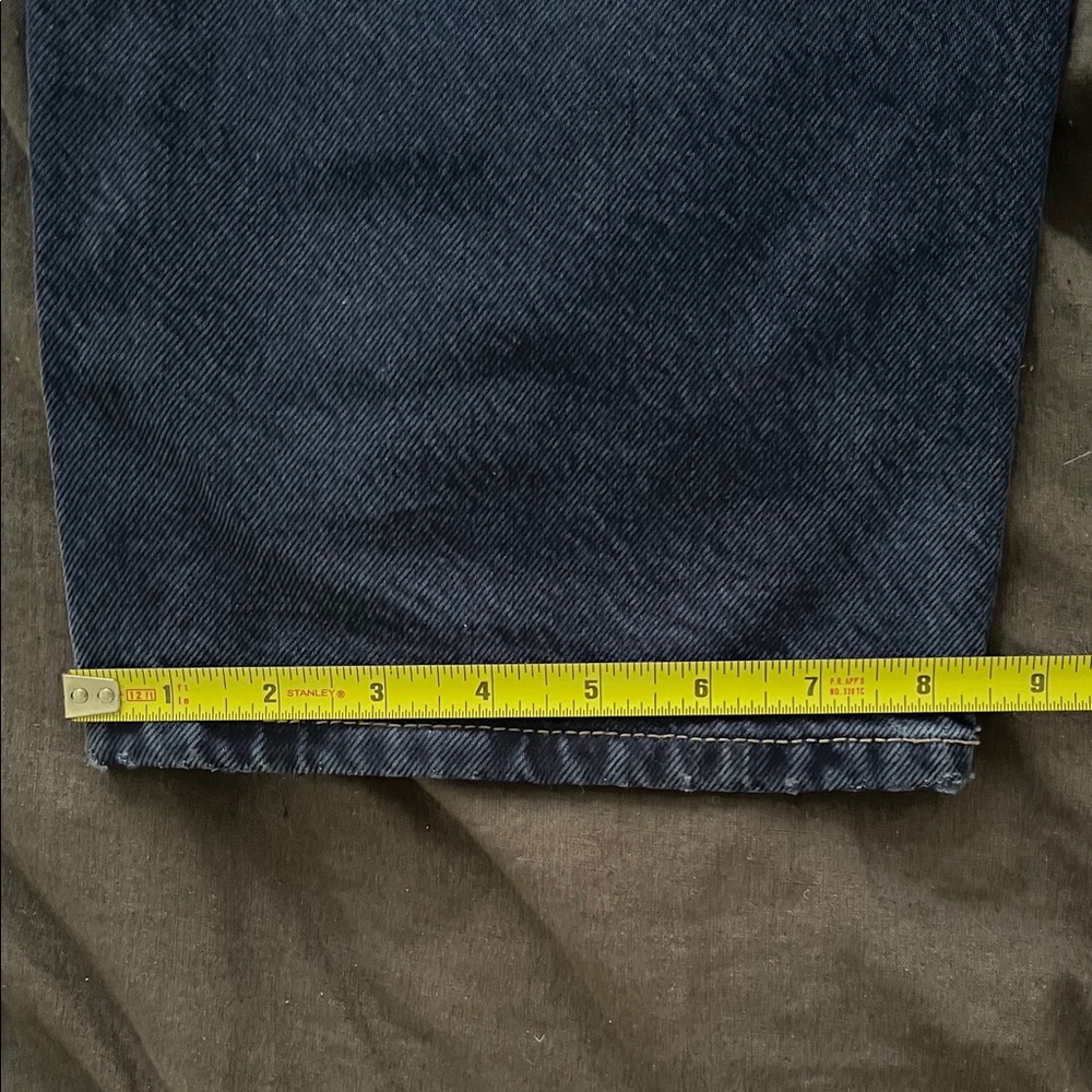 ZARA Dark Blue Denim Jeans (2) - Picture 7 of 7